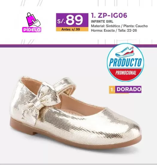 Dorado - INFANTILE GIRL 1. ZP-IG06