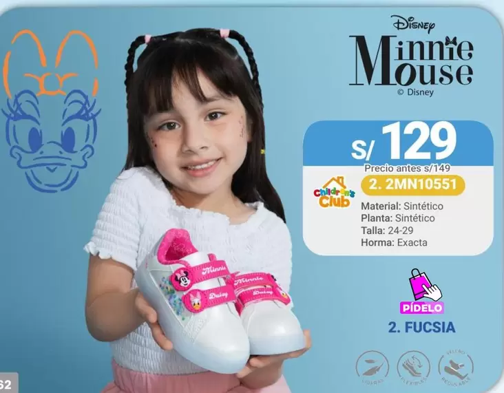 Disney - Zapatillas 2. FUCSIA