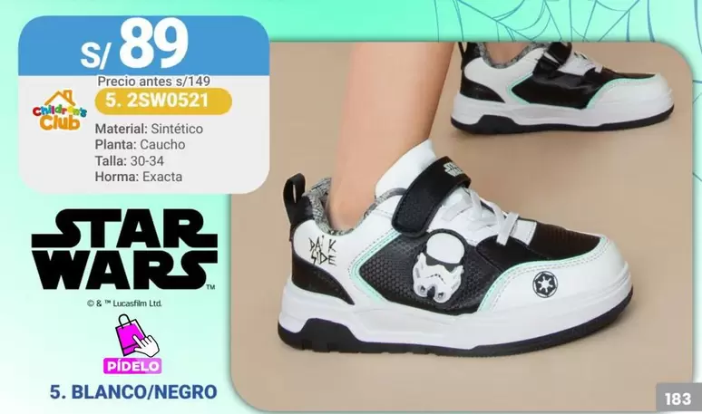 Star Wars - Zapatillas 5. 2SW0521