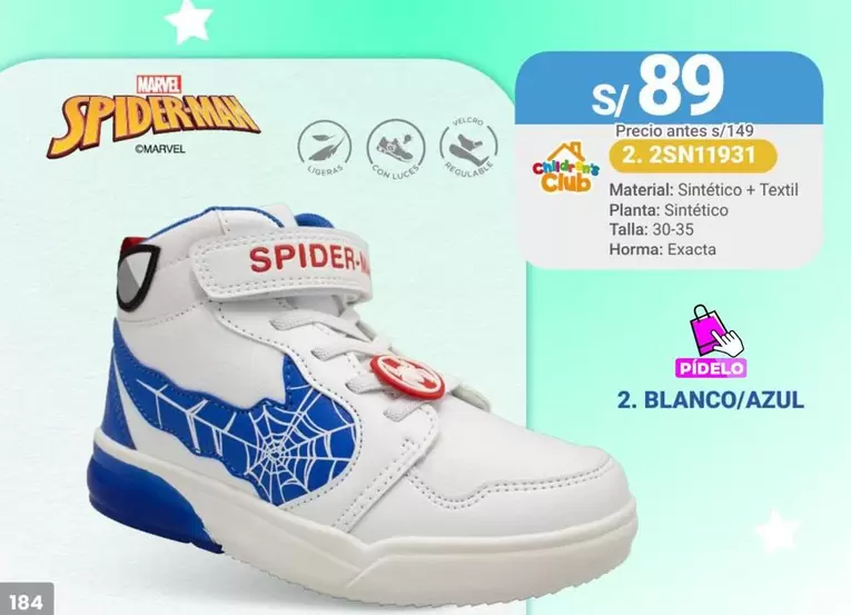 Spiderman - Zapatillas 2. 2SN11931