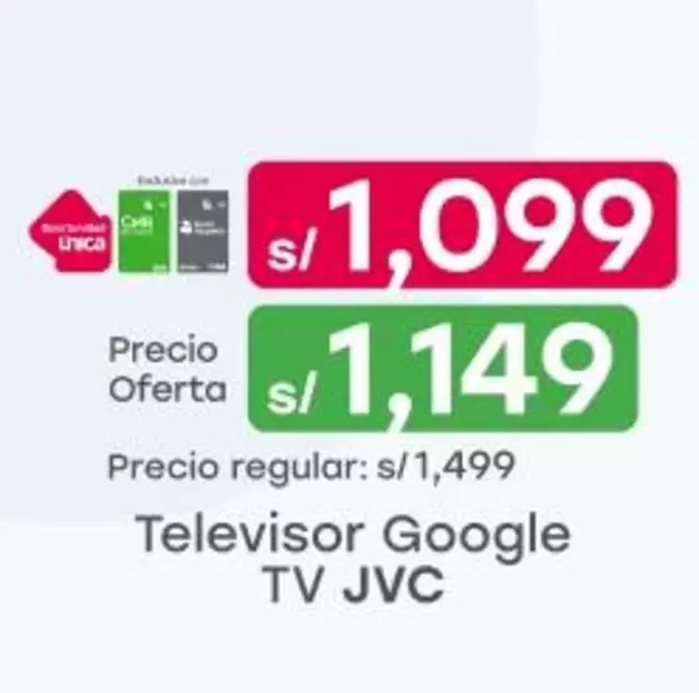 JVC - Televisor Google TV