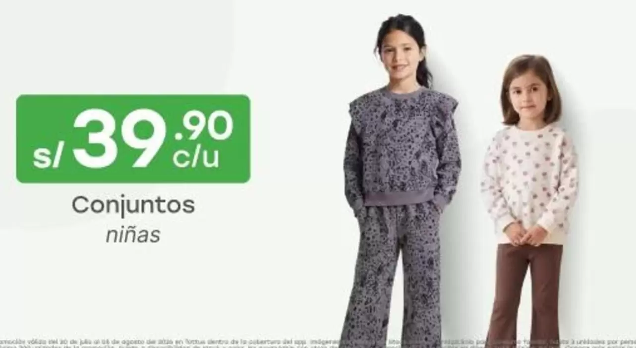 Conjuntos niñas