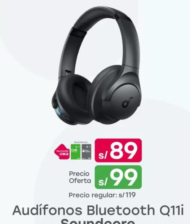 Exclusive - Audífonos Bluetooth Q11i