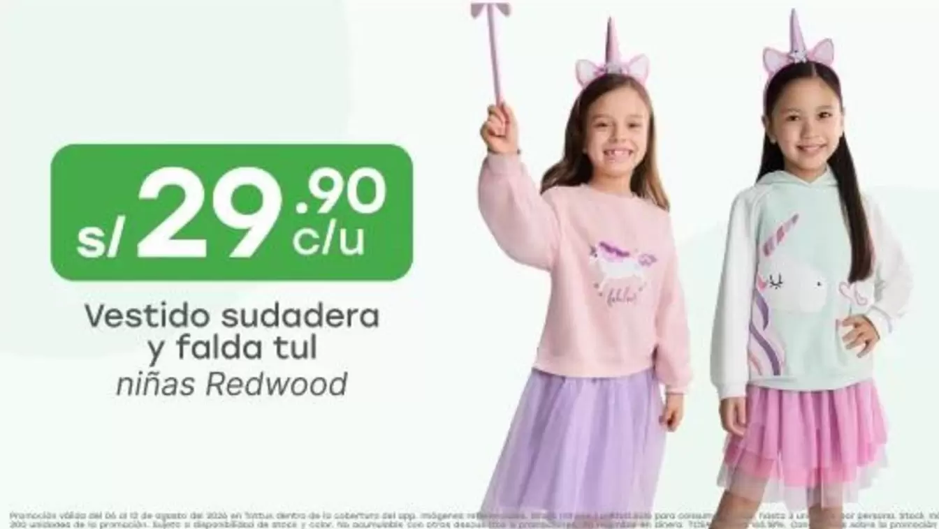 Vestido sudadera y falda tul