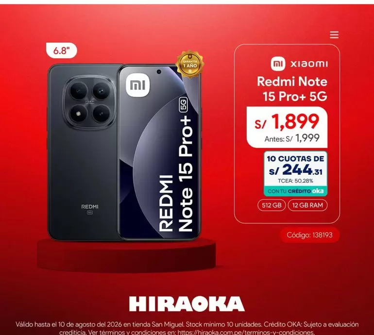 Xiaomi - Redmi Note 15 Pro+ 5G