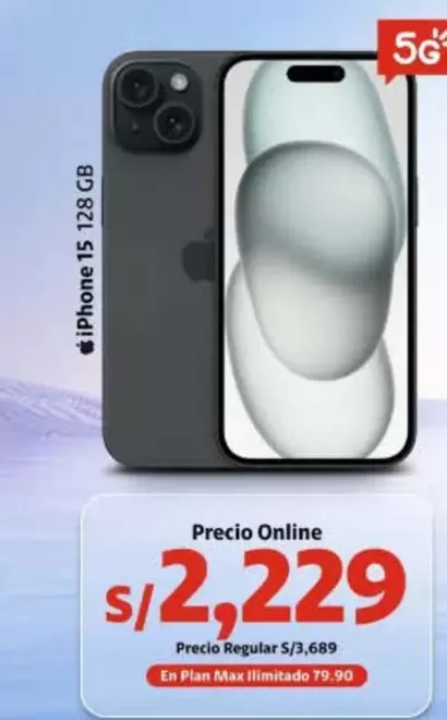 Apple - iPhone 15 128 GB