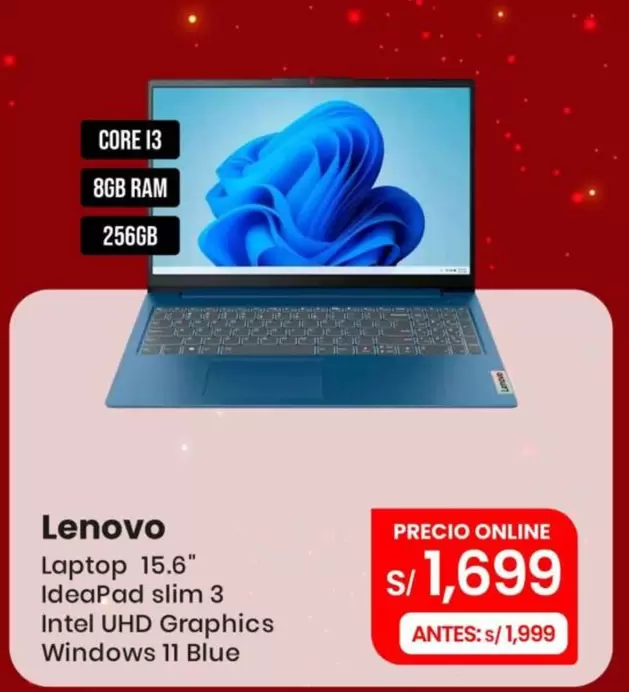 Lenovo - Laptop 15.6" IdeaPad slim 3