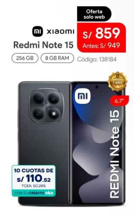 Xiaomi - Redmi Note 15
