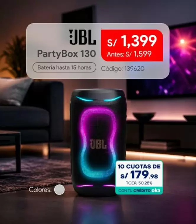 JBL - PartyBox 130
