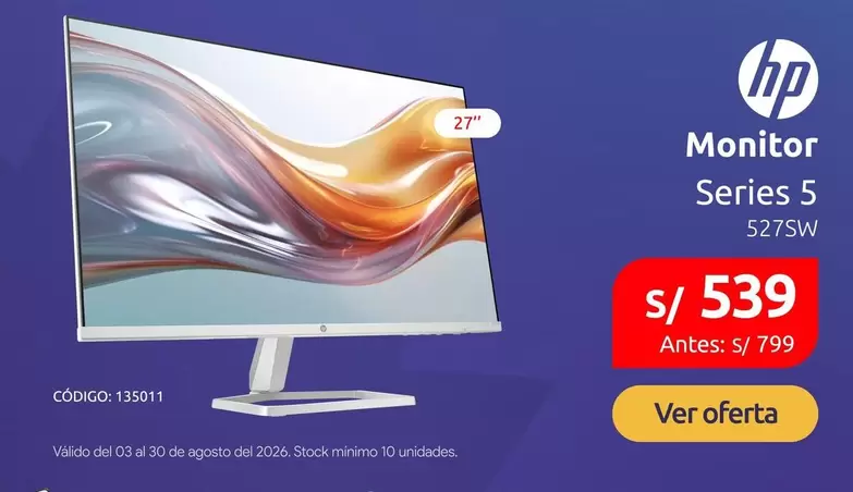 Hp - Monitor Series 5 S27SW