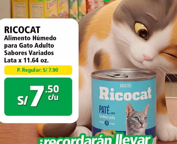Ricocat - Alimento Húmedo Para Gato