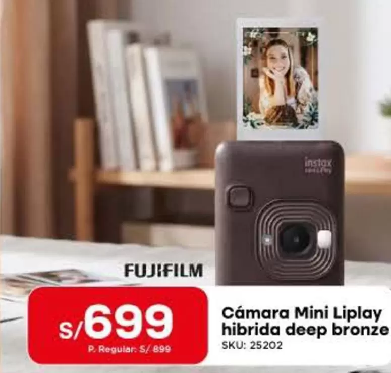 Cámara Mini Liplay híbrida deep bronze
