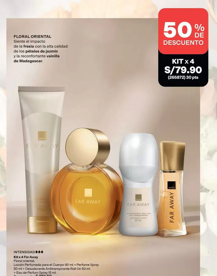 Far Away - Floral Oriental Perfume Set
