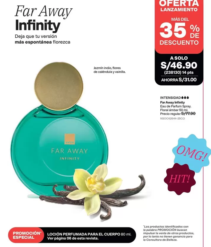 Avon - Far Away Infinity Eau de Parfum Spray