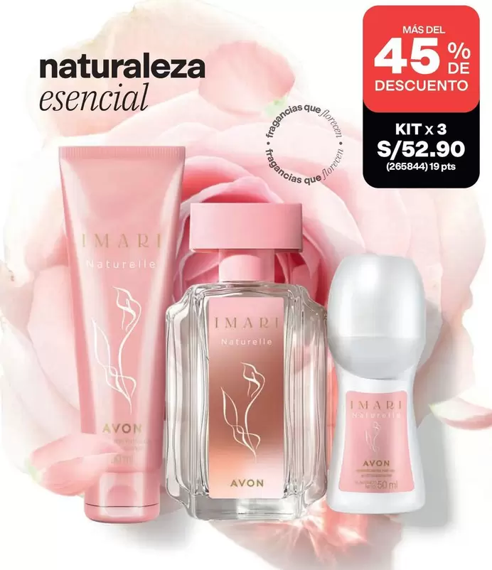 Avon - Naturaleza Esencial Kit x3