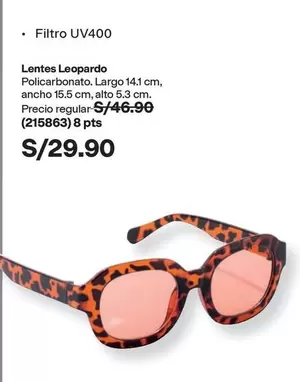 PTS - Lentes Leopardo (215863)