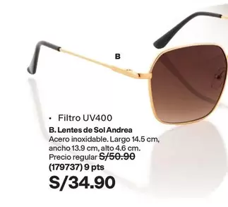 Sol - Lentes de Sol Andrea (179737)