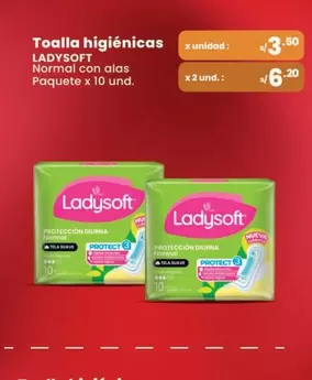 Ladysoft - Toalla higiénicas