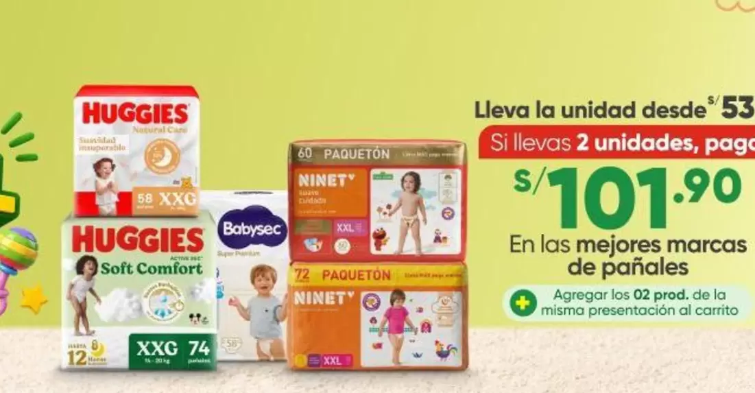 Huggies - Pañales