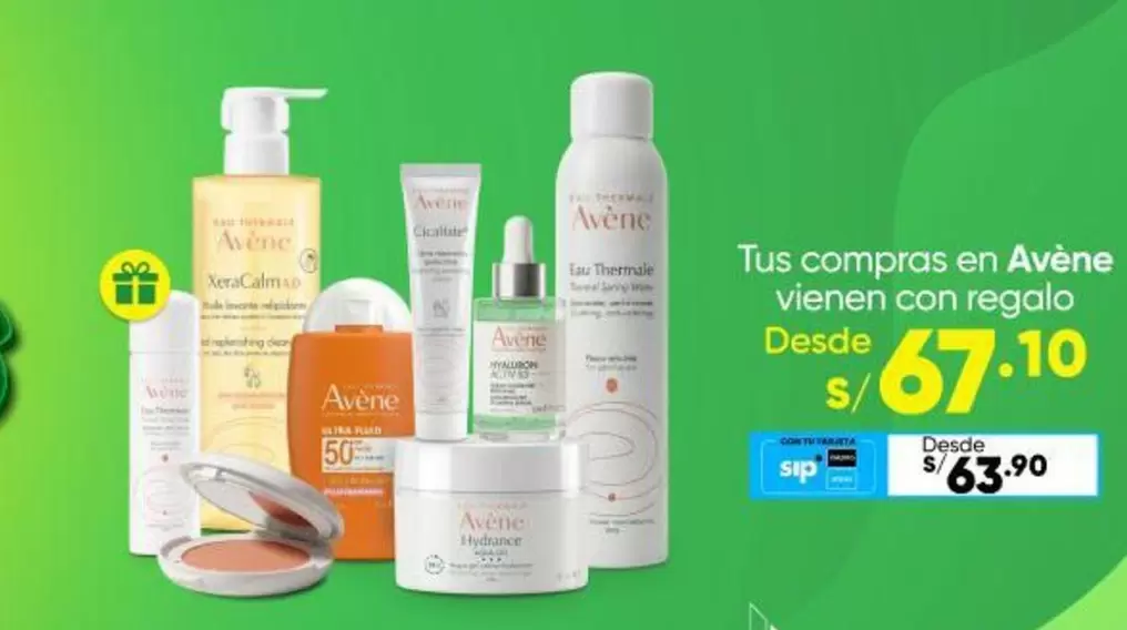 Tus compras en Avène vienen con regalo