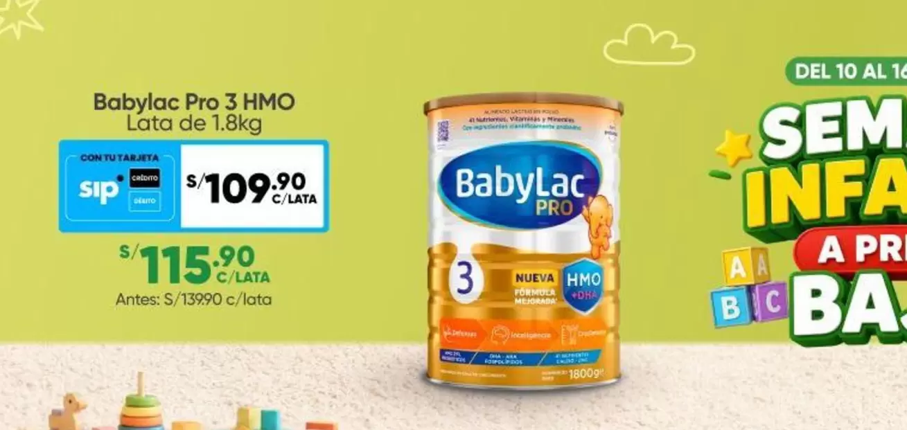 Pro - BabyLac Pro 3 HMO Lata