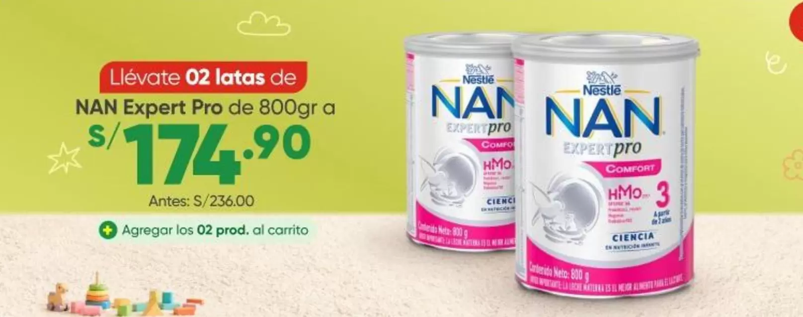 Nan - NAN Expert Pro de 800gr