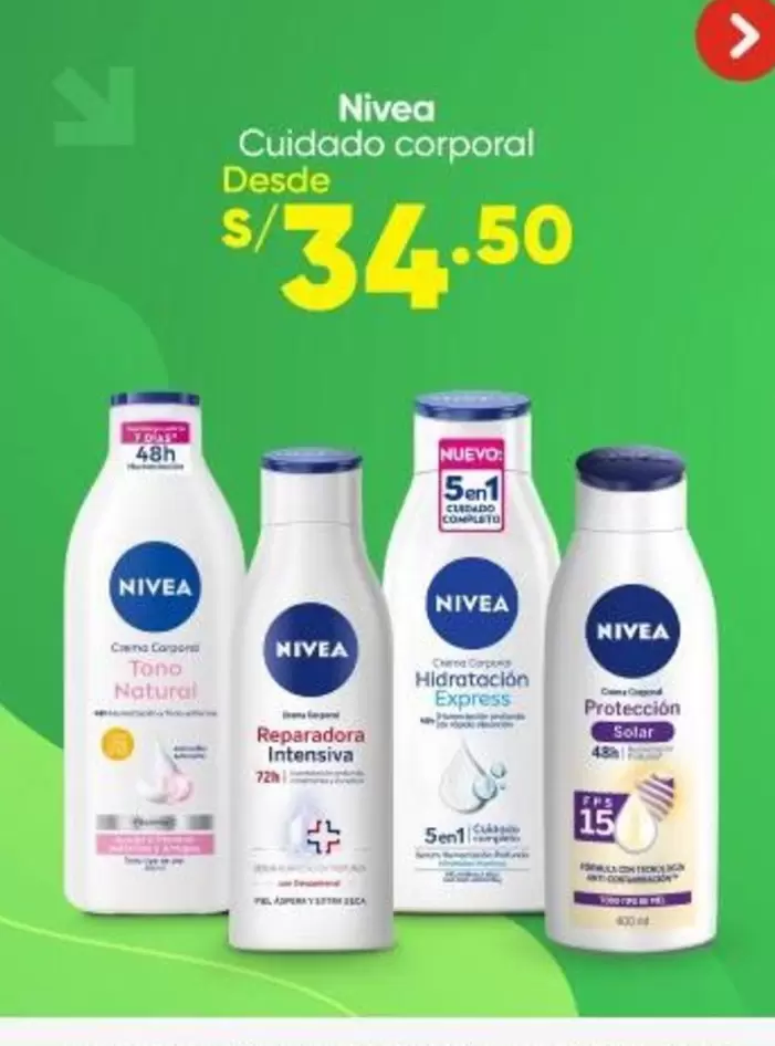 Nivea - Cuidado corporal