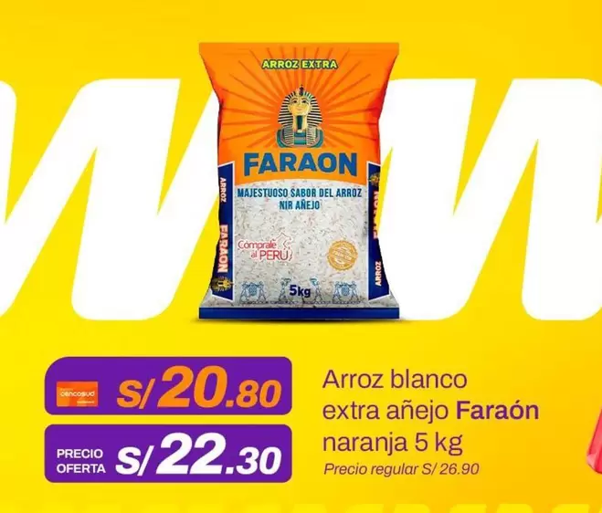 Faraon - Arroz blanco extra añejo