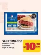 San Fernando - Chorizo Cocido Parrillero