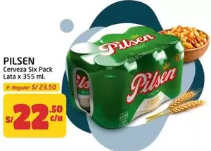 Pilsen - Cerveza Six Pack Lata