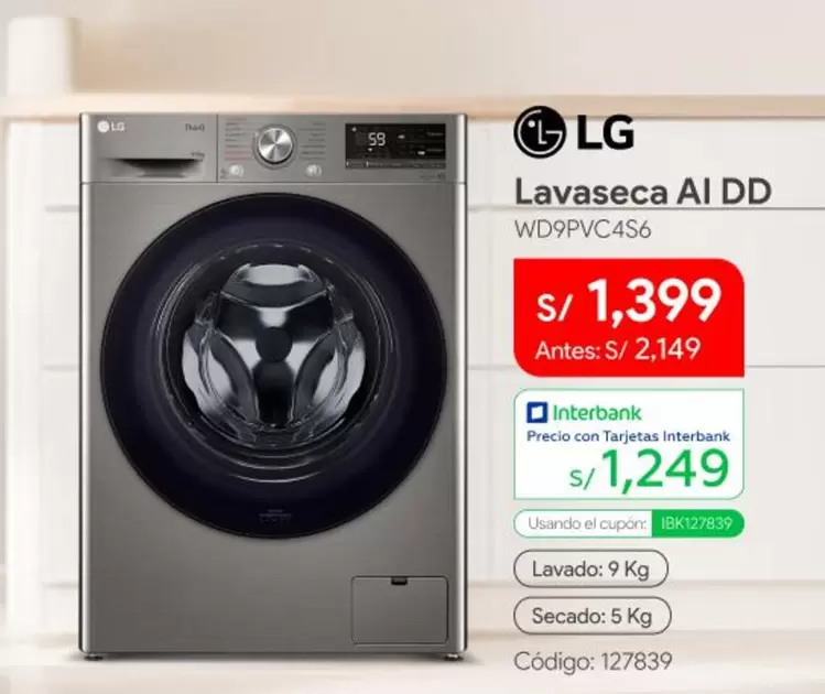 Lg - Lavaseca AI DD WD9PVC4S6