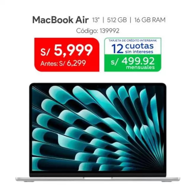 Apple - MacBook Air 13" | 512 GB | 16 GB RAM