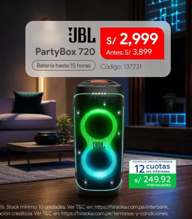 JBL - PartyBox 720