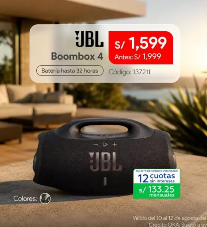 JBL - Boombox 4