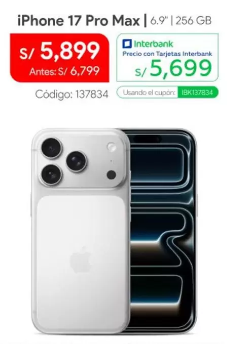 Apple - iPhone 17 Pro Max | 6.9" | 256 GB
