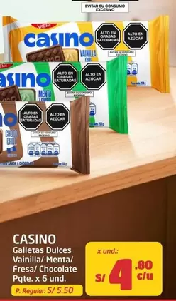 Casino - Galletas Dulces