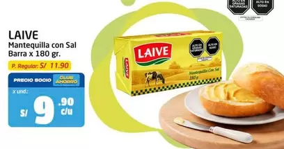 Laive - Mantequilla con Sal Barra
