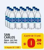 San Carlos - Agua con Gas Bot. x 500 ml