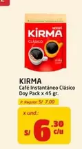 Kirma - Café Instantáneo Clásico Doy Pack