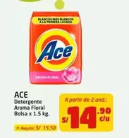 Ace - Detergente Aroma Floral Bolsa