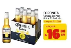 Coronita - Cerveza Six Pack Bot.