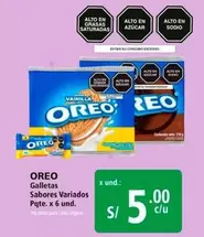 Oreo - Galletas Sabores Variados
