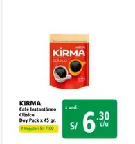 Kirma - Café Instantáneo Clásico Doy Pack