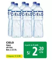 Cielo - Agua sin Gas Bot. x 2.5 It.