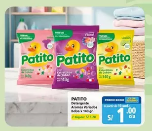 Patito - Detergente Aromas Variados Bolsa