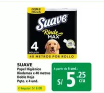 Suave - Papel Higi0999enico Rindemax