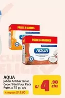 Jabón Antibacterial Coco / Miel Four Pack