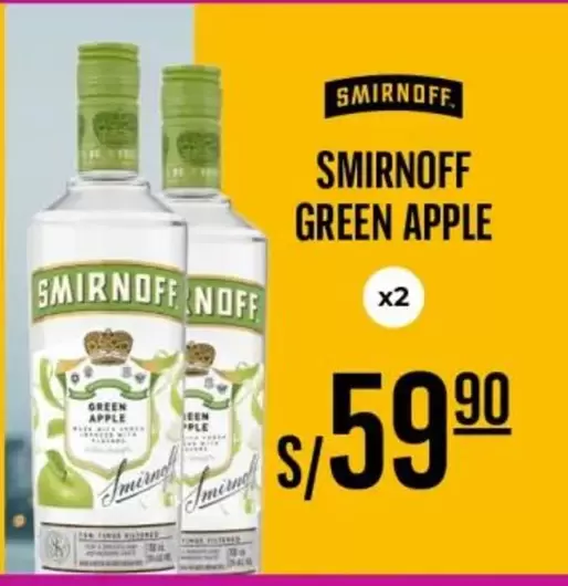 Smirnoff - GREEN APPLE