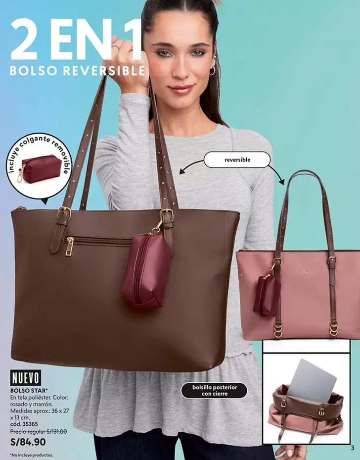 BOLSO REVERSIBLE 2 EN 1