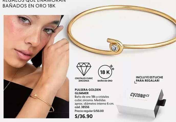Oro - PULSERA GOLDEN GLIMMER